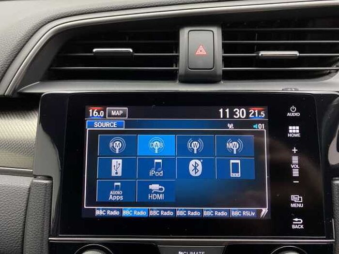 Honda Civic 1.0 VTEC Turbo EX 5dr CVT 